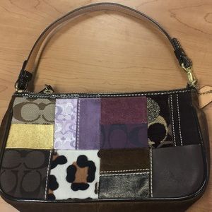 Coach large wristlet